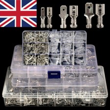 900/150x Assortment Spade Male Female Terminals Electrical Wire Crimp Connectors