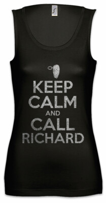 Keep Calm And Call Richard Damen Tank Top Boardwalk Nucky Empire Harrow Fun
