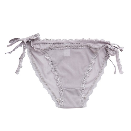 Women Adjustable Lace Sexy Panties Sheer Mesh Cotton Crotch Underwear Female - Picture 6 of 22