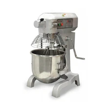 Omcan USA 20441 Countertop 20 qt Planetary Mixer with Guard, #12 HUB, 3-Speed...