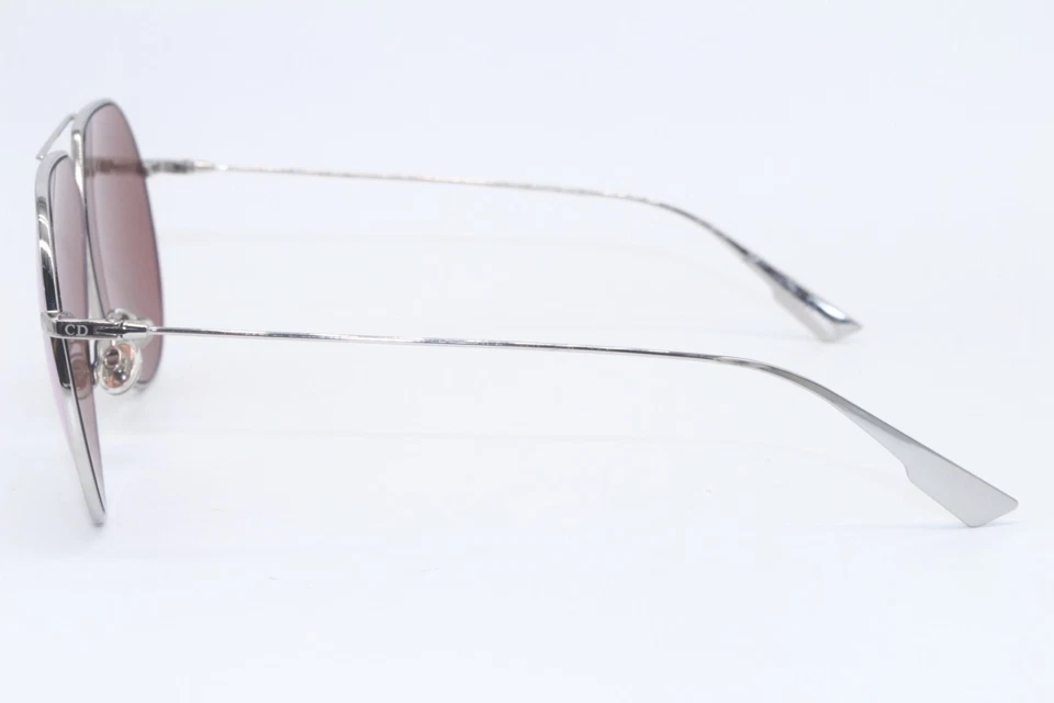 GAFAS DE SOL AUTÉNTICAS CHRISTIAN DIOR STELLAIRE3 010SQ PLATEADAS ESPEJADAS 65-01 Foto 3 de 4