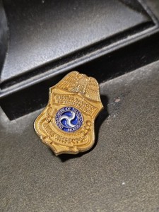 Federal Railroad Administration Chief Inspector Badge lapel pin.