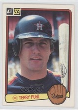 1983 Donruss Terry Puhl #167 0f4