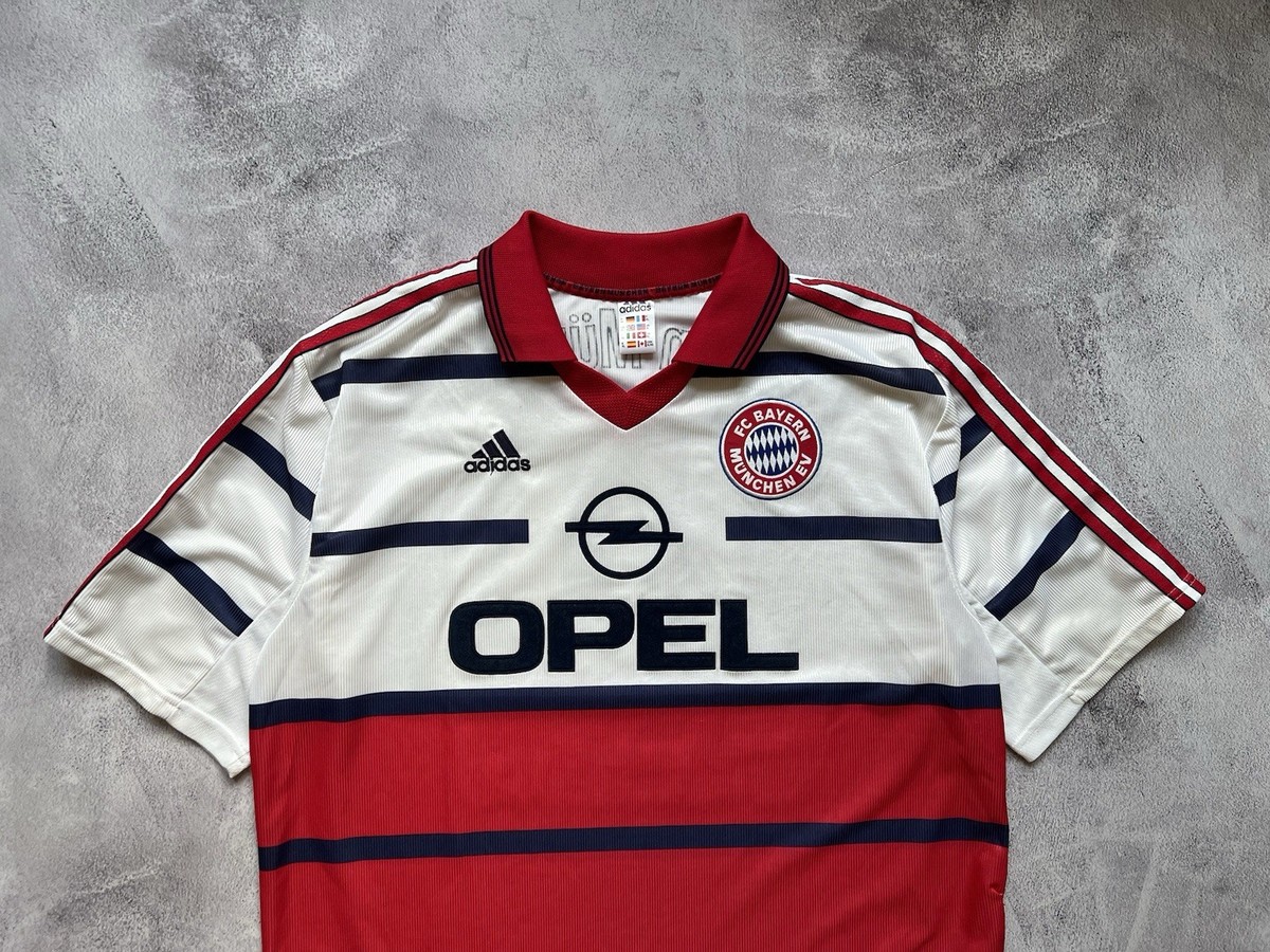 VINTAGE ADIDAS BAYERN MUNCHEN 98/00 FOOTBALL SOCCER Jersey
