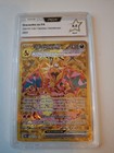 Carte Pokemon PCA 9,5 Dracaufeu EX FA Gold 228/197 Flammes Obsidienne Ultra Rare