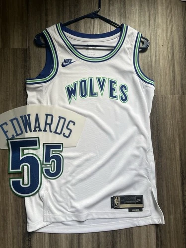 Minnesota Timberwolves Nike Classic Jersey Small 40 Hardwood Swingman Blank Rare