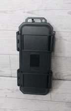 Pocket Knife Storage Case Foam Padded Hard Generic Black  6" X 2" 