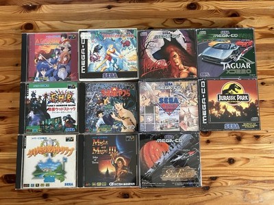 Sega Mega CD Lot/Sammlung - 11 Games - Sega Mega Drive