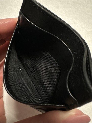 Burberry Schwarz Echtleder Kartenetui Geldbörse Cardholder Tasche - Bild 17 von 17