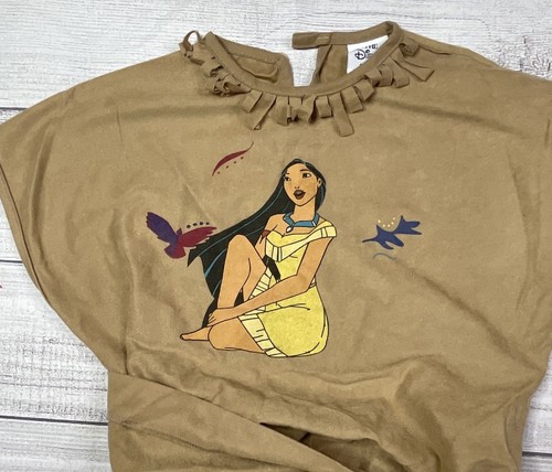 Vintage Disney Store Pocahantas Wrap Dress Costume 90’s Sz 6X/7 Disney Princess - Picture 9 of 17