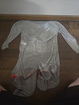 Manulatex Full Body Half Back Mesh Metal Tunic Medium Size 0XTU130.8.M.130DG4
