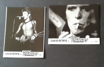 Kino Pressefotos: 2x ZIGGY STARDUST AND THE SPIDERS FROM MARS [1983] David Bowie
