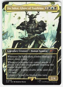 Jin Sakai Ghost of Tsushima Mtg | eBay