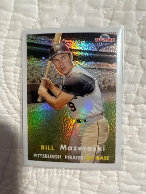 2003 Topps All Time Fan Favorites Pirates 219/299 Bill Mazeroski Refractor