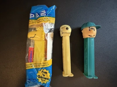 Peanuts Pez Dispensers- Lot Of 3 Charlie Brown Snoopy Woodstock - Image 1 of 4
