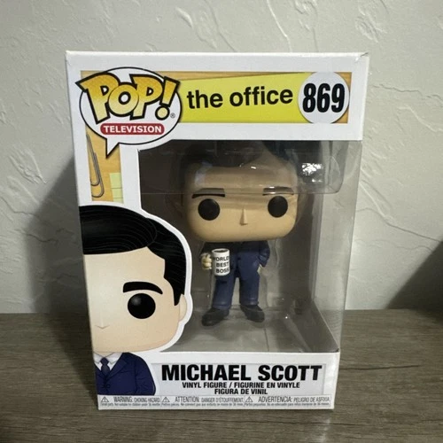 FUNKO POP ! MICHAEL SCOTT 869 THE OFFICE POP TELEVISION X01