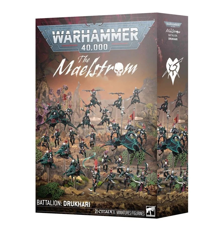 Warhammer 40K THE MAELSTROM BATTALION: DRUKHARI  OOP Recall