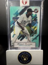 2025 Topps Pristine Hanley Ramirez Aqua Refractor #/199 #104 Florida Marlins