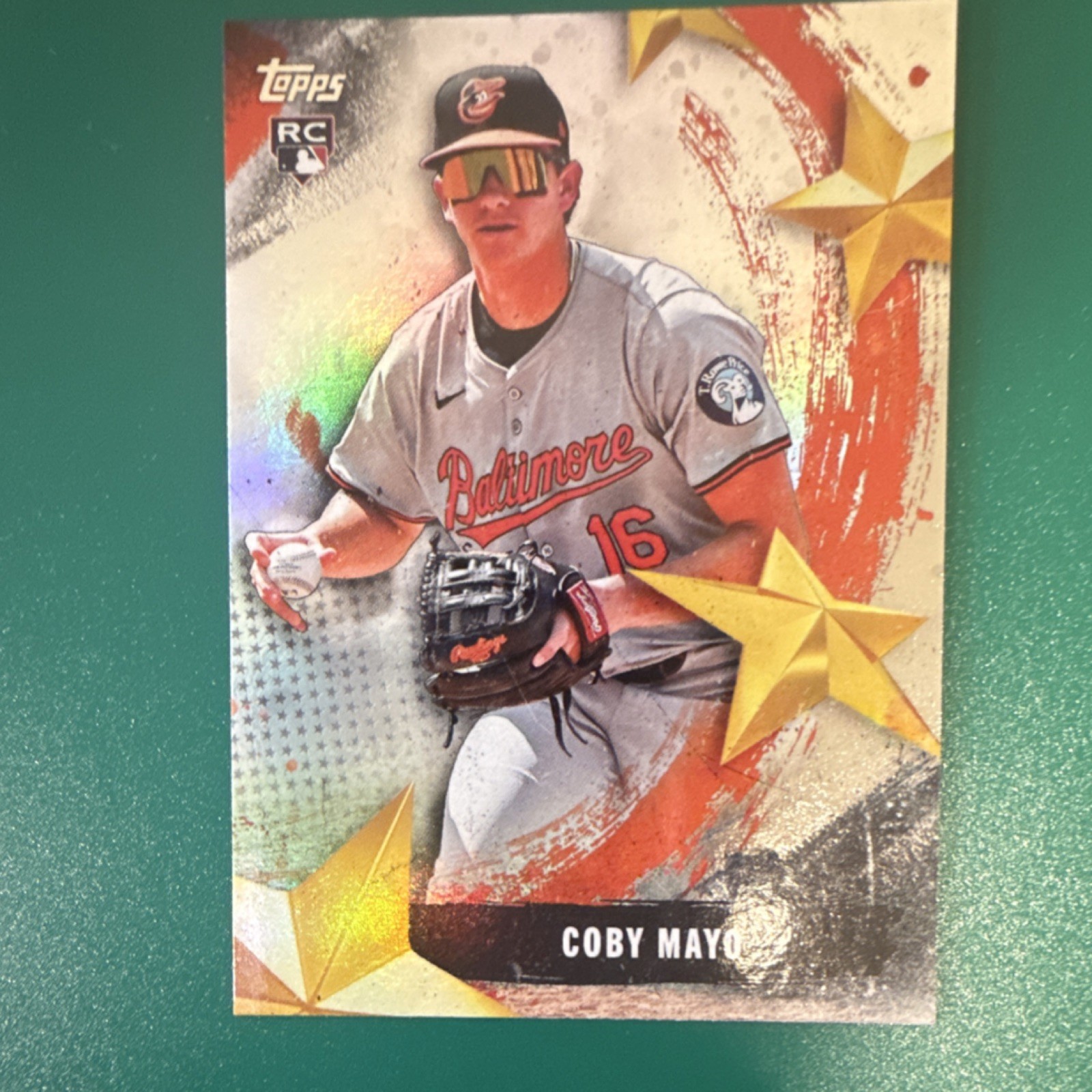 2025 Topps Stars of MLB Coby Mayo Rookie #SMLB-35 Orioles Series 2