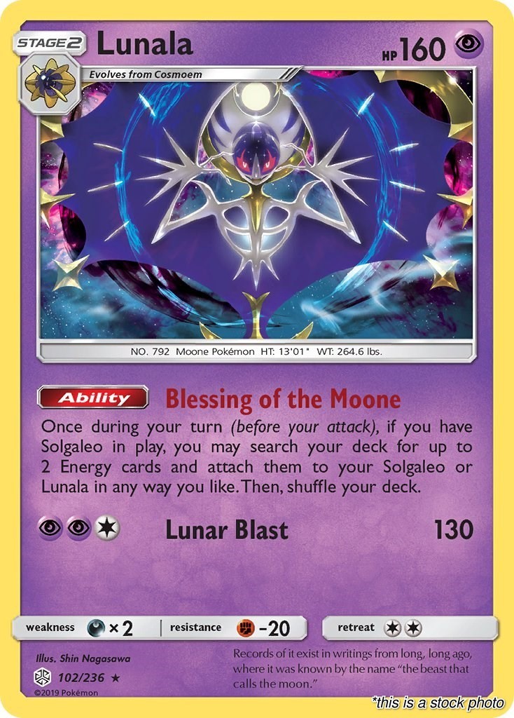 Pokemon | Lunala [SM12 - 102/236] NM