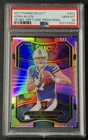 JOSH ALLEN PSA 10 2017 PANINI SELECT #303 2018 XRC ROOKIE SILVER PRIZM RC BILLS
