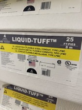 Atkore AFC 6210-22-00 Liquid-Tuff 4” x 25’ LFMC Flexible Steel Conduit UL