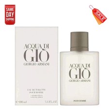 Image of Giorgio Armani Acqua di Gio Eau de Toilette 100ml EDT Spray New & Sealed 30% Off
