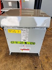 Hammond Power Transformer Used 45kVA, 208-208Y/120V, 3PH, Nema3R