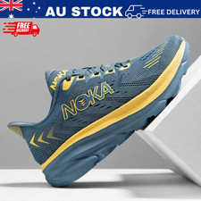 Men's Carbon Plate Running Shoes Breathable Lightweight Marathon Sports Sneakers