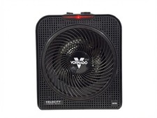 Vornado Velocity 3 Ventilador Calentador de Espacio 3 Velocidades Termostato Ajustable Probado Funciona