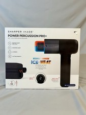 Sharper Image Power Percussion Pro Hot  Cold Massager