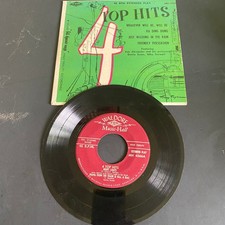 Various Artists   4 Top Hits EP Record 1957 W...