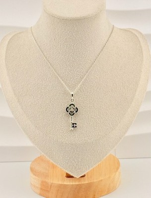 LIMITED EDITION Neu Pandora Halskette Bicolor Schlüssel & Blume 399339C01-70cm