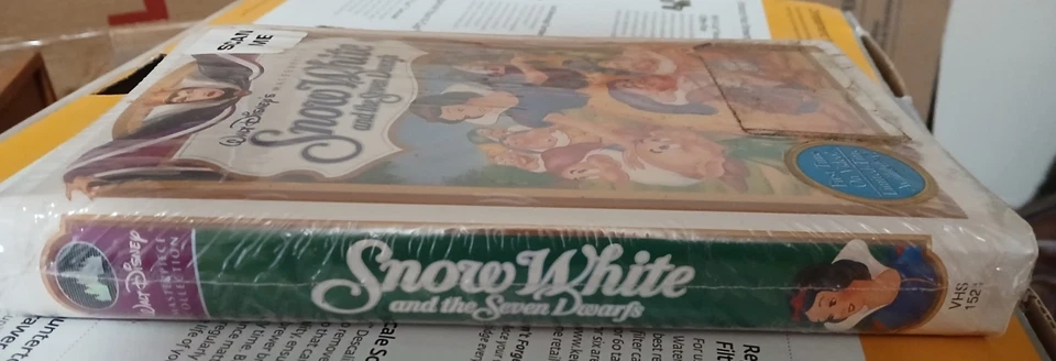 Snow White And The Seven Dwarfs Unopened VHS - Image 4 of 4