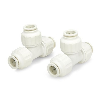 Flomasta Twistloc Spt67666m Kunststoff Steck-T-Stück gleich 15 mm - 2er Pack