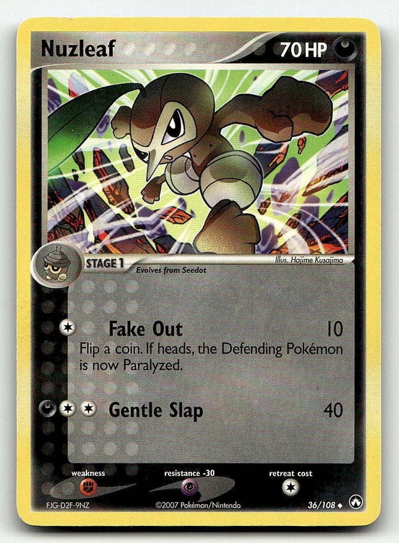 Power Keepers #36/108 Nuzleaf