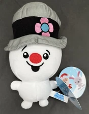 Frosty The Snowman 8” Plush NWT Hat Toy Factory Stuffed Animal Brand New Claw