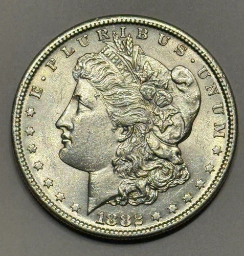 1882 S Morgan Silver Dollar (90% Silver) ~ MS+