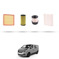 Hoffcar Wartungsset - 4 Filter FüR Fiat Talento II 2.0 Ecojet 107KW Ab 2019