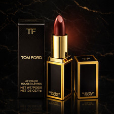 Tom Ford Lip Color Mini 16 Scarlet Rouge Satin Red Lipstick Creamy Longwear