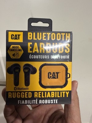 CAT Bluetooth Noise Canceling Ear Buds - Rugged Wireless Work Earbuds, Bluetooth
