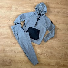 On Cloud Running Tracksuit Grey Jacket & Pants Joggers Hoodie Medium M Bottoms M