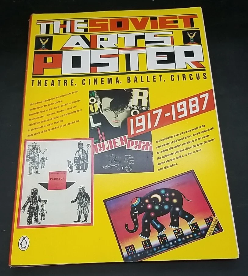 The Soviet Poster Book Lot (3) Political / Arts / Glasnost 1917 1987 USSR Foto 4 de 4