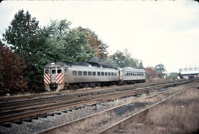 Central RR Of New Jersey (CNJ) - RDC1 - #557 & 560 - Original 35mm Slide