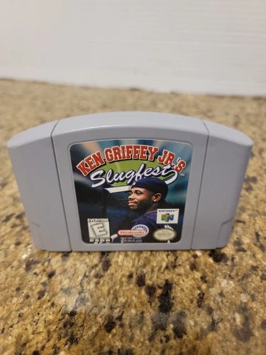 Ken Griffey Jr.'s Slugfest (Nintendo 64, 1999) N64 Cart Only Tested