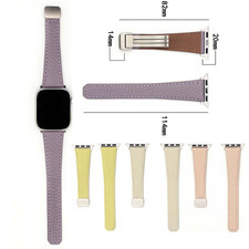 Genuine Leather Loop Magnetic Strap For Apple Watch 11 10 7 6 5 4 SE Ultra 3 2 1