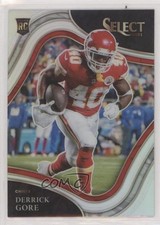 2021 Panini Select Field Level Silver Prizm Derrick Gore #384 7m3