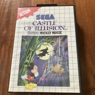 Castle of Illusion - Sega Master System Game - CiB - Good Condition