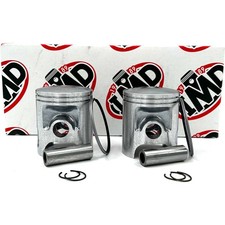 Yamaha RD200 RD200DX  1E8-1163X Piston Kits (2) STD / 52.00mm 