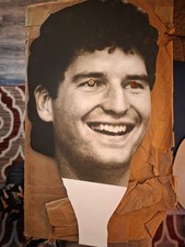 CLEVELAND BROWNS BERNIE KOSAR CARDBOARD RALLY FACE (rare)